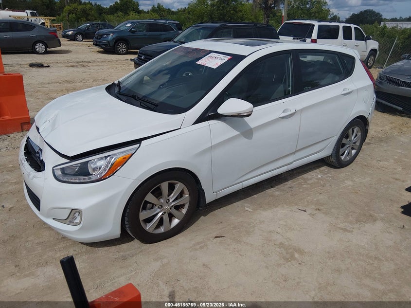 Vin: kmhcu5ae1eu195997, lot: 46685629, hyundai accent se 20142