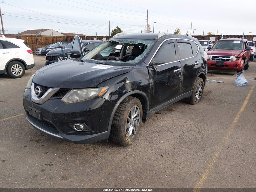 Vin: 5n1at2mv2ec821860, lot: 46685637, nissan rogue sl 20142