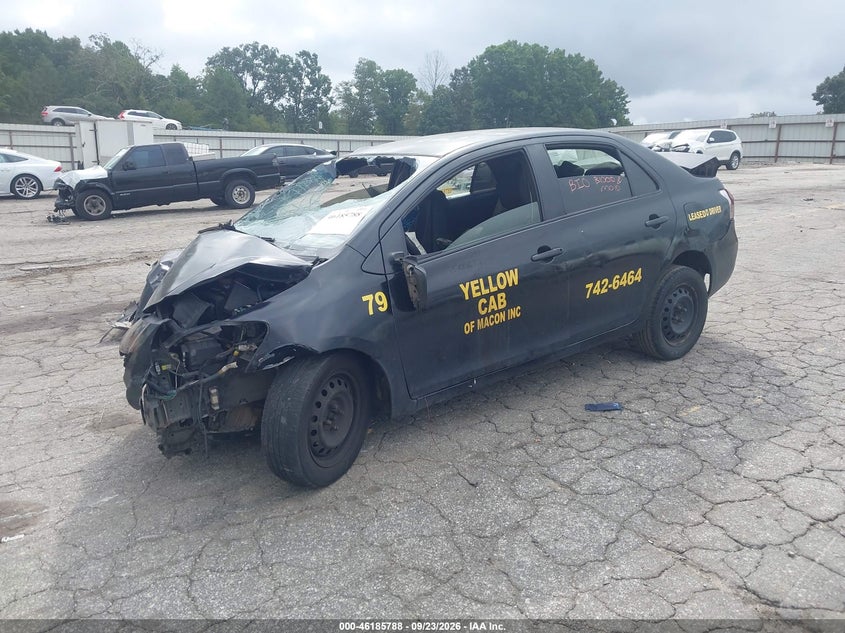 2007 Toyota Yaris, Front & Rear, IAAI, VIN JTDBT923471098093 — photo 2