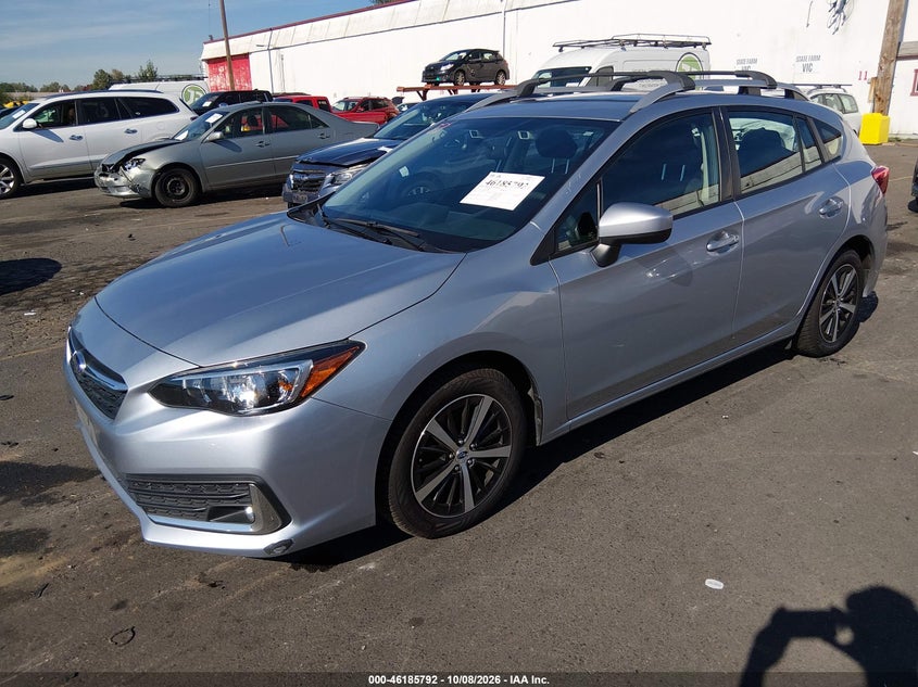 Vin: 4s3gtav69n3724381, lot: 46685652, subaru impreza premium 5-door 20222