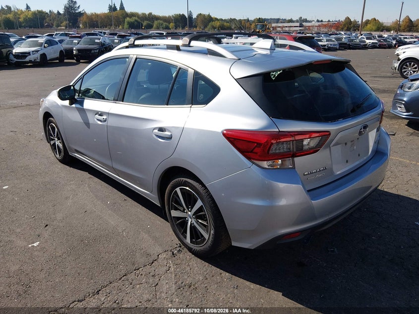 Vin: 4s3gtav69n3724381, lot: 46685652, subaru impreza premium 5-door 20223