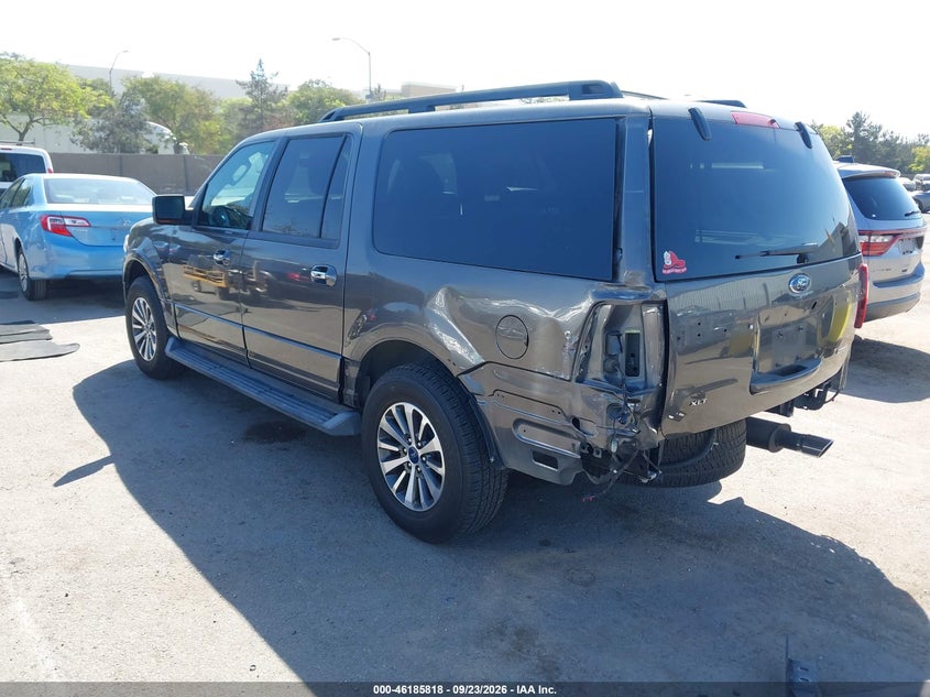 Vin: 1fmjk1ht1hea83631, lot: 46685678, ford expedition el xlt 20173