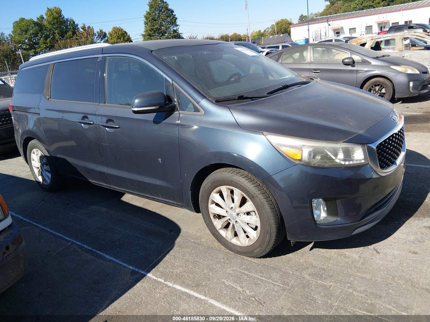 2015 Kia Sedona Ex, Износ, IAAI, VIN KNDMC5C19F6023003