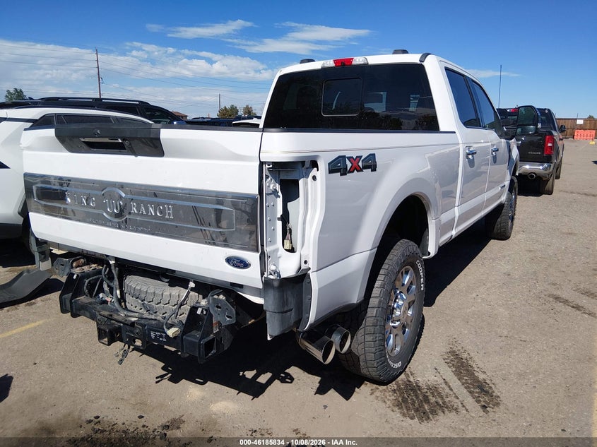 Vin: 1ft7w2bt9mec48451, lot: 46685694, ford f-250 king ranch 20214