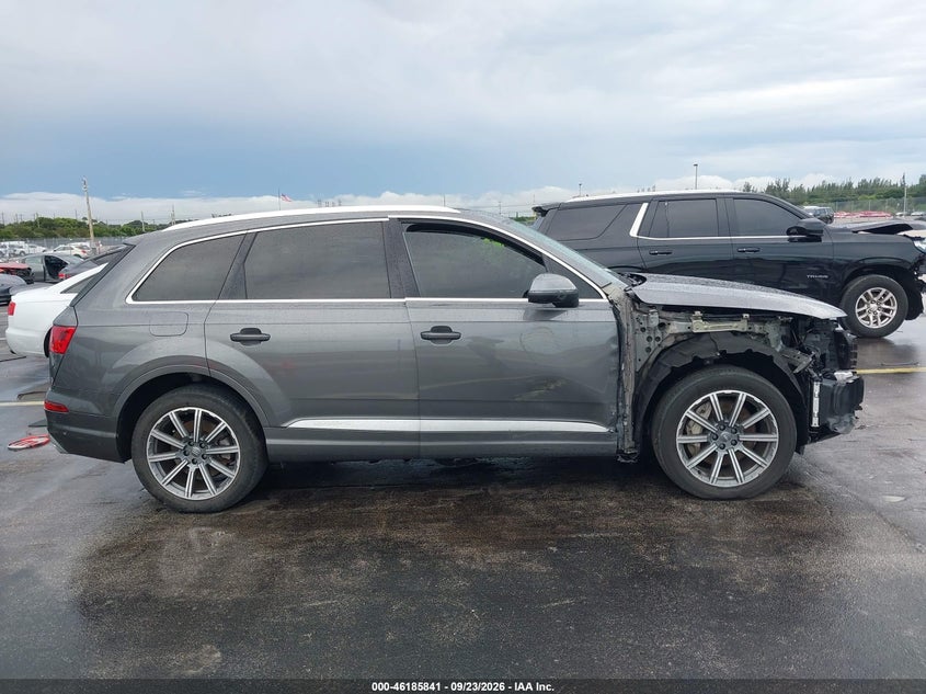 AUDI Q7 2019 VIN WA1LAAF78KD031989