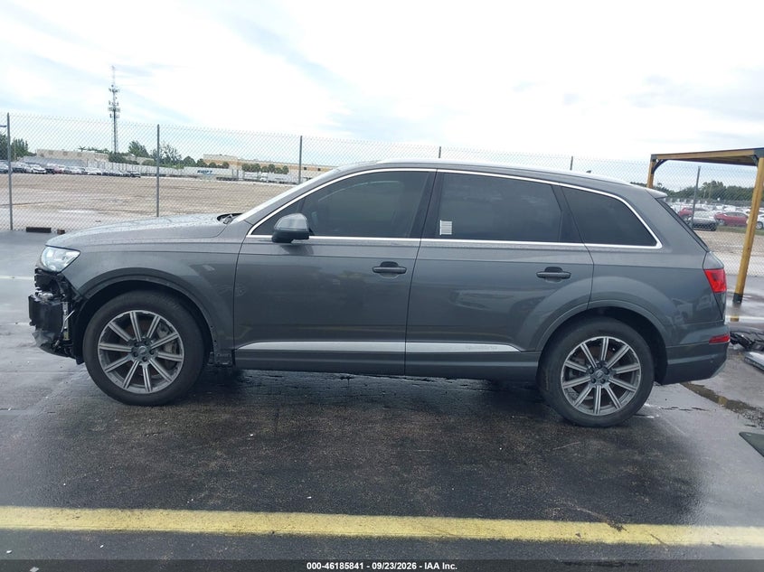 AUDI Q7 2019 VIN WA1LAAF78KD031989