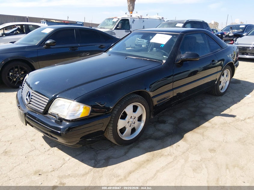 2000 Mercedes-Benz SL-klasse, Лівий зад, IAAI, VIN WDBFA68F5YF187973 — фото 2