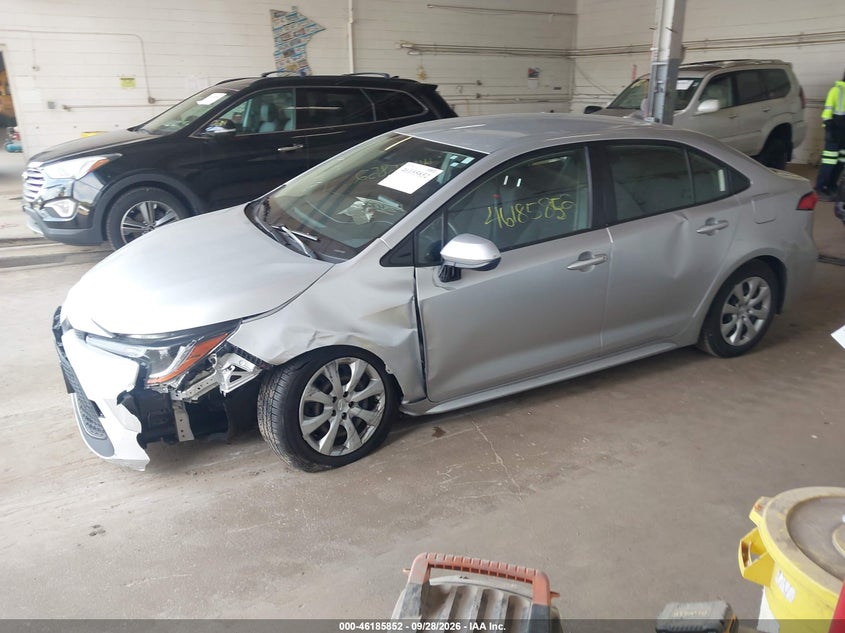 Vin: jtdeprae1lj035905, lot: 46685712, toyota corolla le 20202