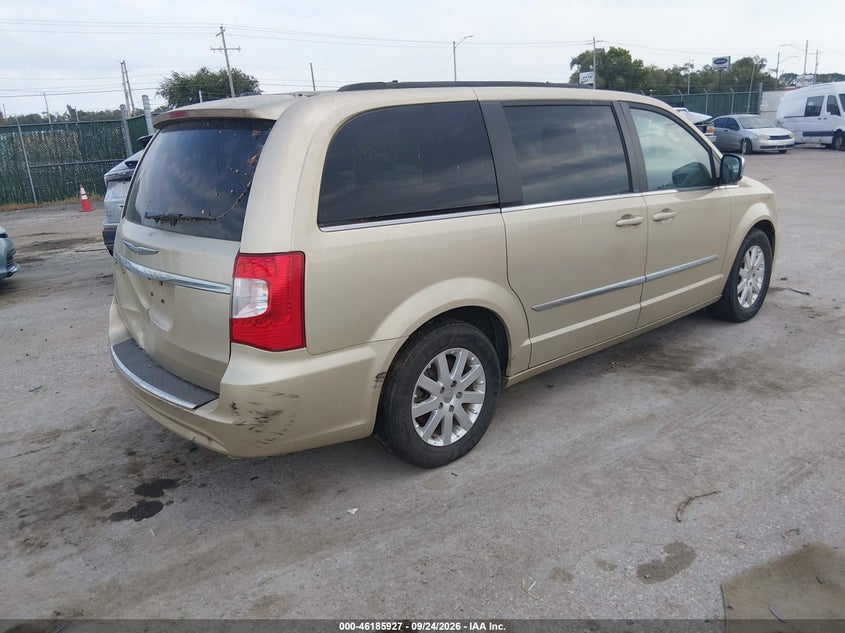 Vin: 2c4rc1cg3cr125498, lot: 46685787, chrysler town & country touring-l 20124