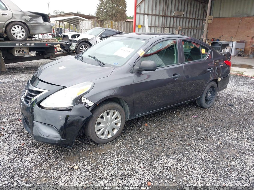 Vin: 3n1cn7ap4fl872442, lot: 46685788, nissan versa 1.6 s+ 20152