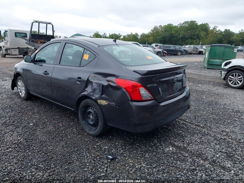 Vin: 3n1cn7ap4fl872442, lot: 46685788, nissan versa 1.6 s+ 20153