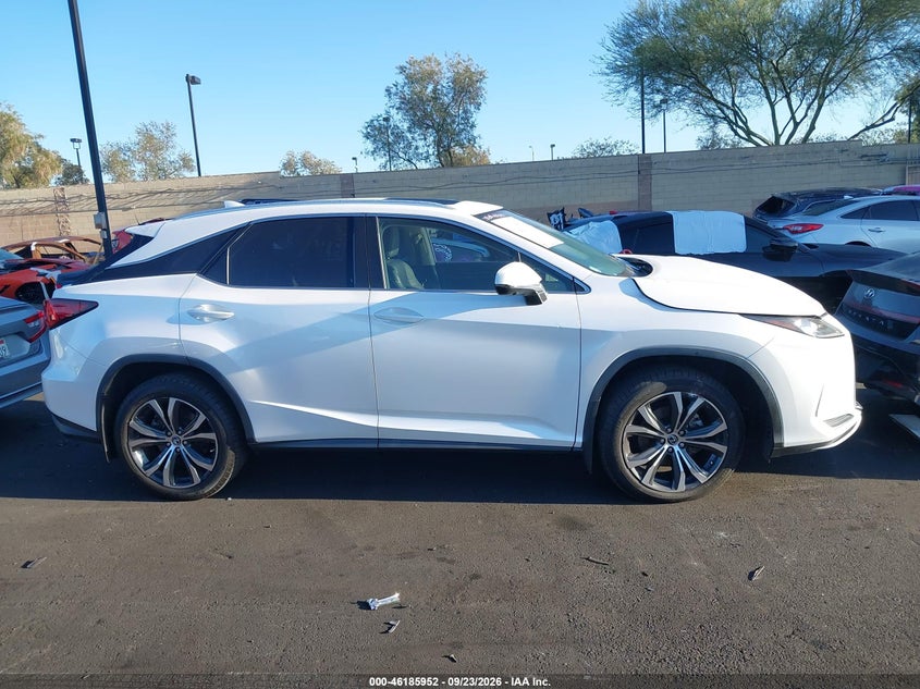 LEXUS RX 350 2022 VIN 2T2HZMAA3NC232060