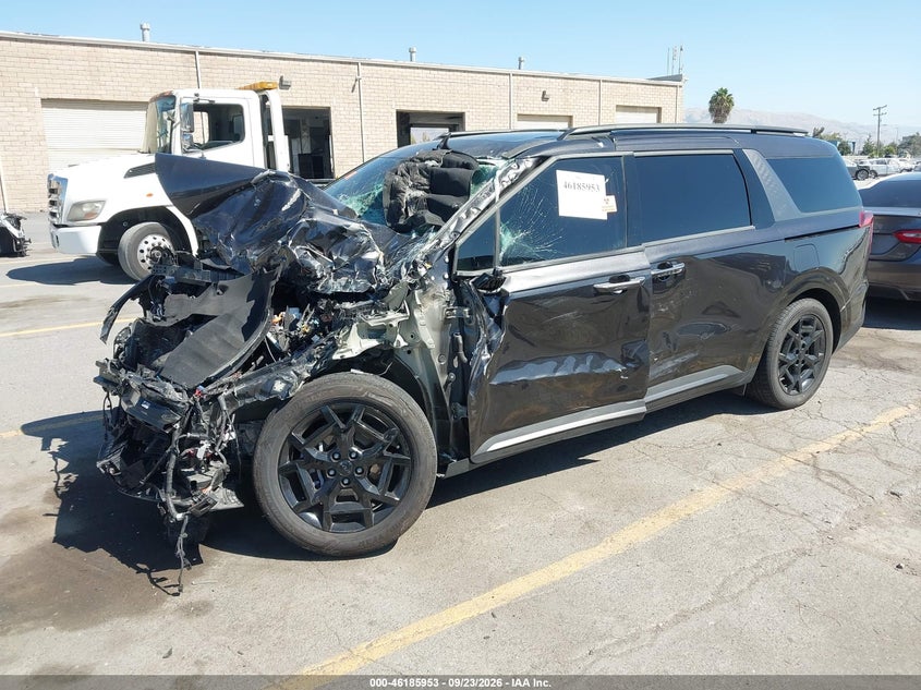 Vin: kndne5ka8s6079654, lot: 46685813, kia carnival mpv hybrid sx 20252