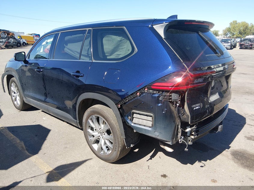 Vin: 5tdaaab56ss079917, lot: 46685826, toyota grand highlander limited 20253