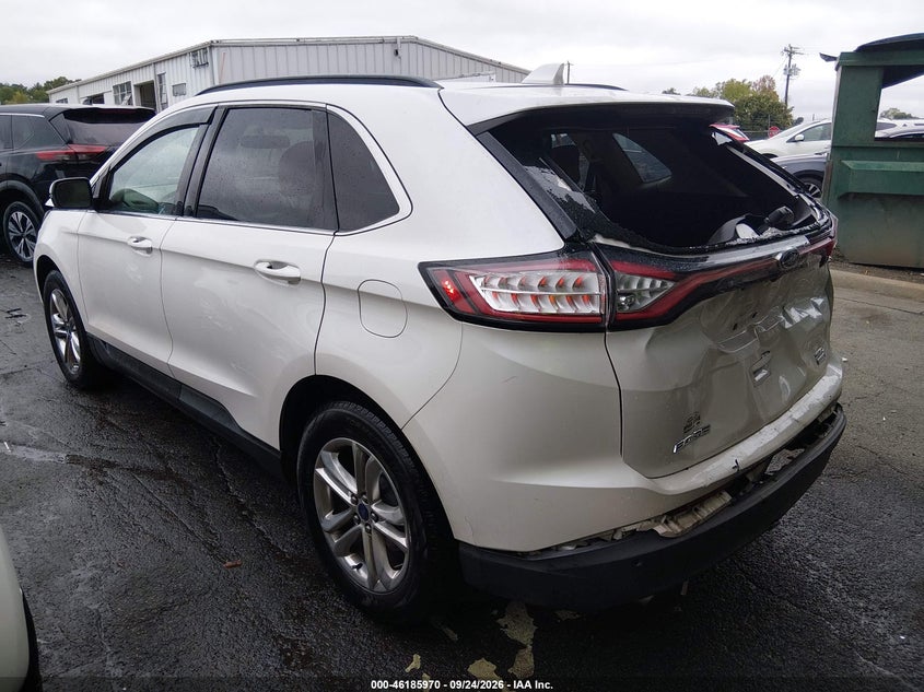 Vin: 2fmpk3j96hbb34086, lot: 46685830, ford edge sel 20173