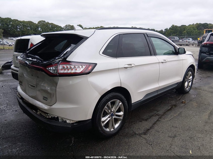 Vin: 2fmpk3j96hbb34086, lot: 46685830, ford edge sel 20174