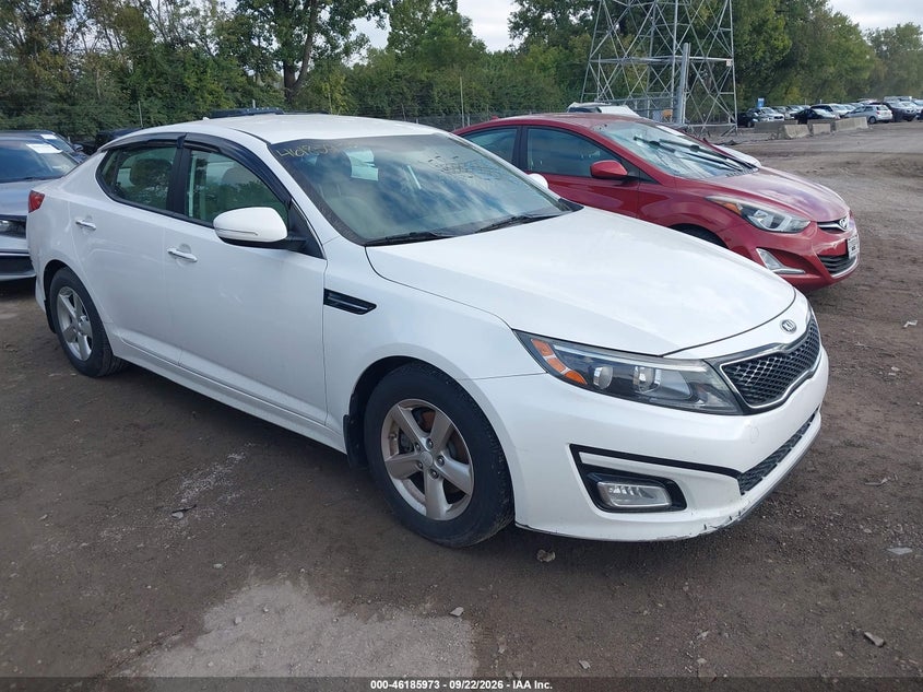 Vin: knagm4a78f5662410, lot: 46685833, kia optima lx 2015 img_1