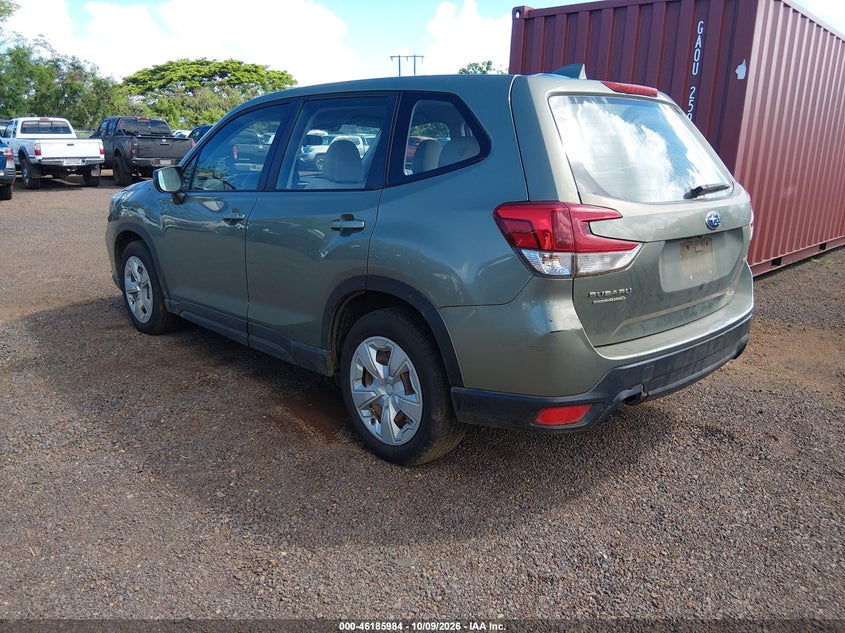 Vin: jf2skaac5kh489907, lot: 46685844, subaru forester 20193