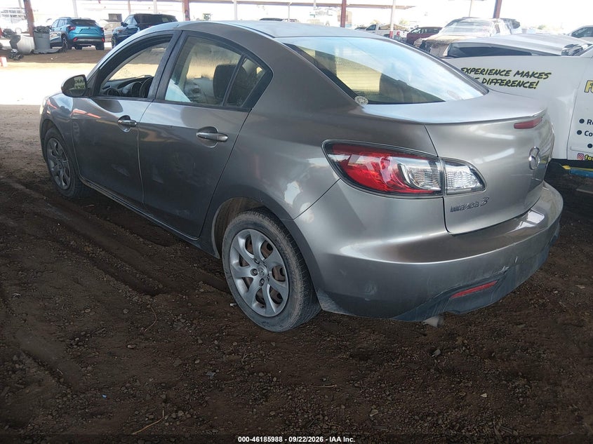 Vin: jm1bl1ug6b1490227, lot: 46685848, mazda mazda3 i sport 20113