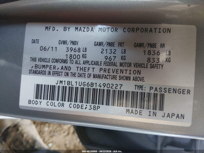 2011 MAZDA MAZDA3 I SPORT · Фото 9