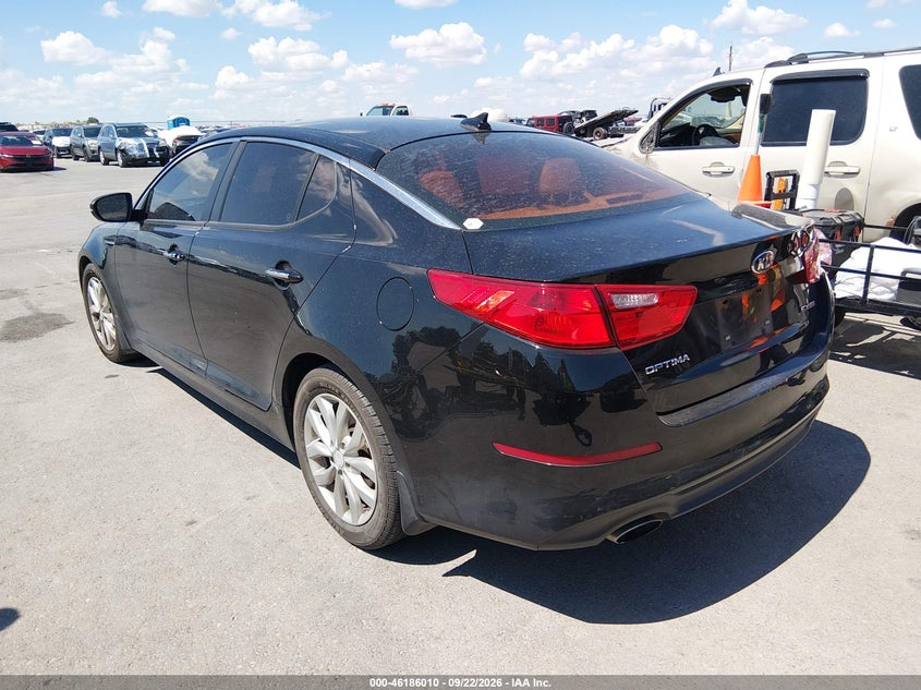 Vin: 5xxgn4a73eg291988, lot: 46685870, kia optima ex 20143