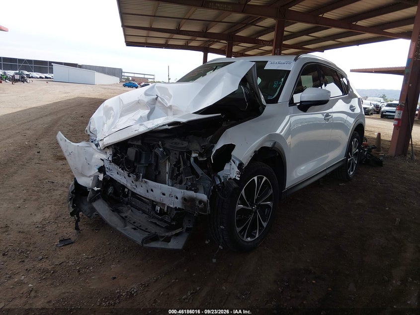 Vin: jm3kfbem3n0553819, lot: 46685876, mazda cx-5 2.5 s premium plus 20222