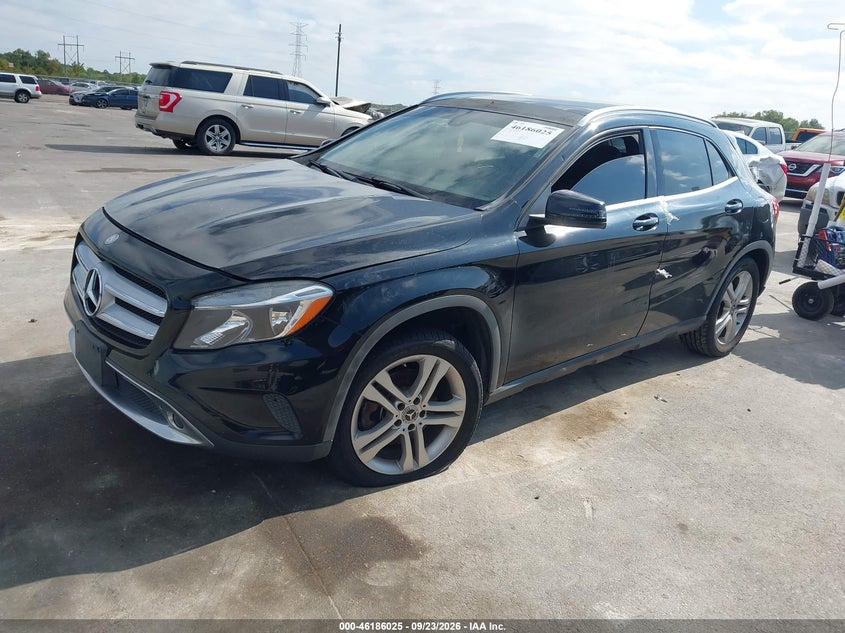 Vin: wdctg4ebxfj143383, lot: 46685885, mercedes-benz gla 250 20152