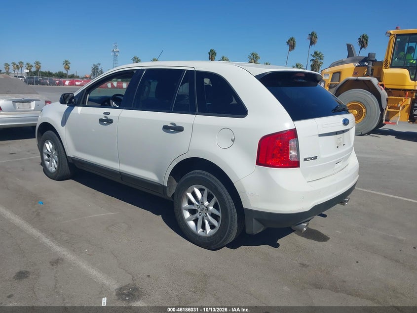 Vin: 2fmdk3gc7dbc58898, lot: 46685891, ford edge se 20133
