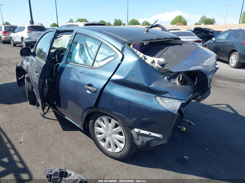 Vin: 3n1cn7ap0fl805918, lot: 46685918, nissan versa 1.6 s+ 20153