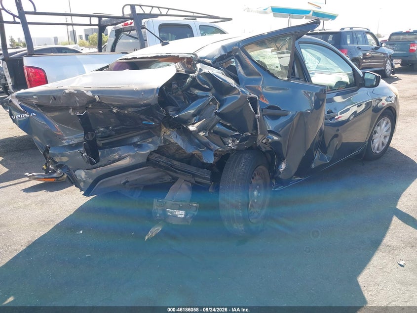 Vin: 3n1cn7ap0fl805918, lot: 46685918, nissan versa 1.6 s+ 20154