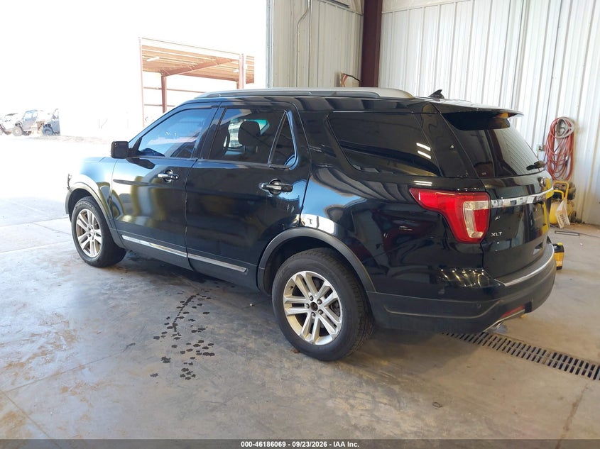 Vin: 1fm5k8d82jga91792, lot: 46685929, ford explorer xlt 20183