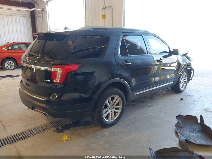 Vin: 1fm5k8d82jga91792, lot: 46685929, ford explorer xlt 20184
