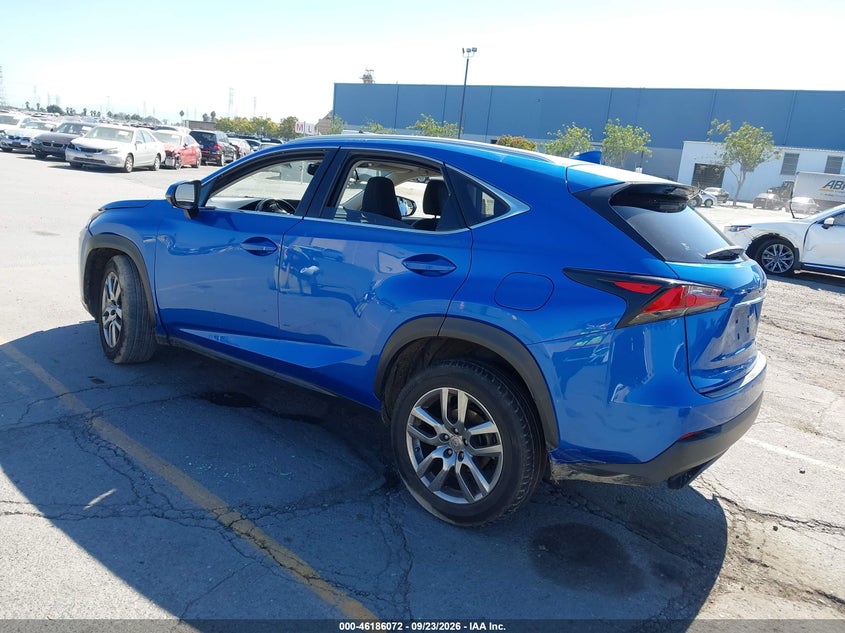 Vin: jtjbarbz7g2061721, lot: 46685932, lexus nx 200t 20163