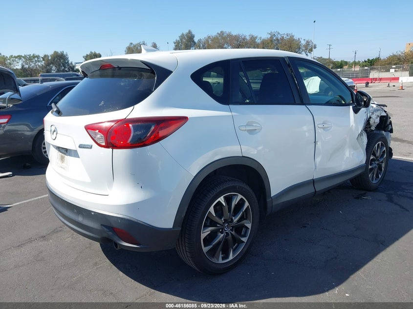 Vin: jm3ke2dy2g0689353, lot: 46685945, mazda cx-5 grand touring 20164
