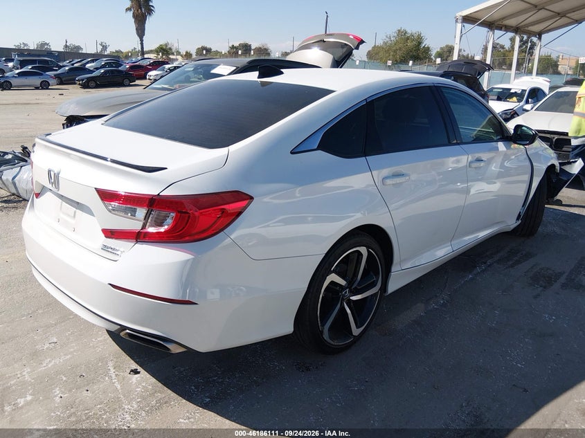 Vin: 1hgcv1f43na065992, lot: 46685970, honda accord sport se 20224