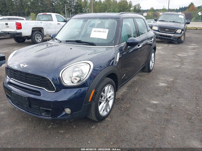Vin: wmwzc5c52cwl56306, lot: 46685975, mini cooper s countryman 20122