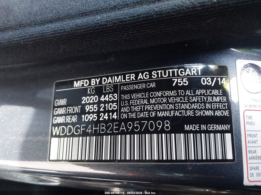 2014 MERCEDES-BENZ C 250 SPORT · Фото 9