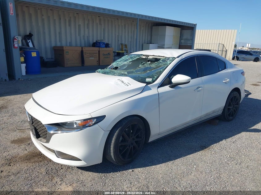 Vin: jm1bpacl3k1114037, lot: 46685989, mazda mazda3 select package 20192