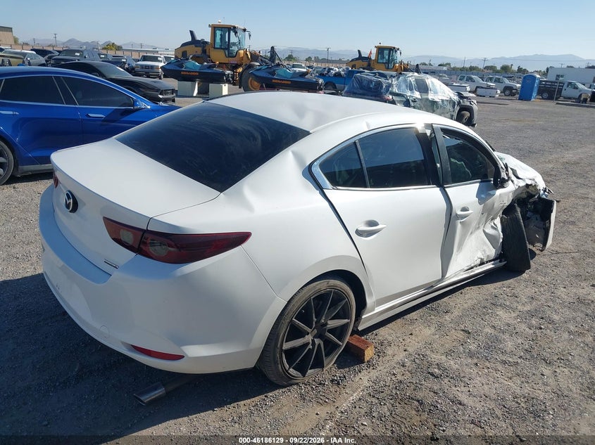 Vin: jm1bpacl3k1114037, lot: 46685989, mazda mazda3 select package 20194