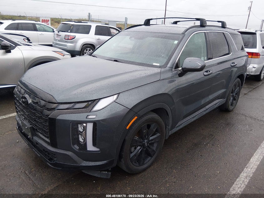 Vin: km8r34ge3ru680081, lot: 46686038, hyundai palisade xrt 20242