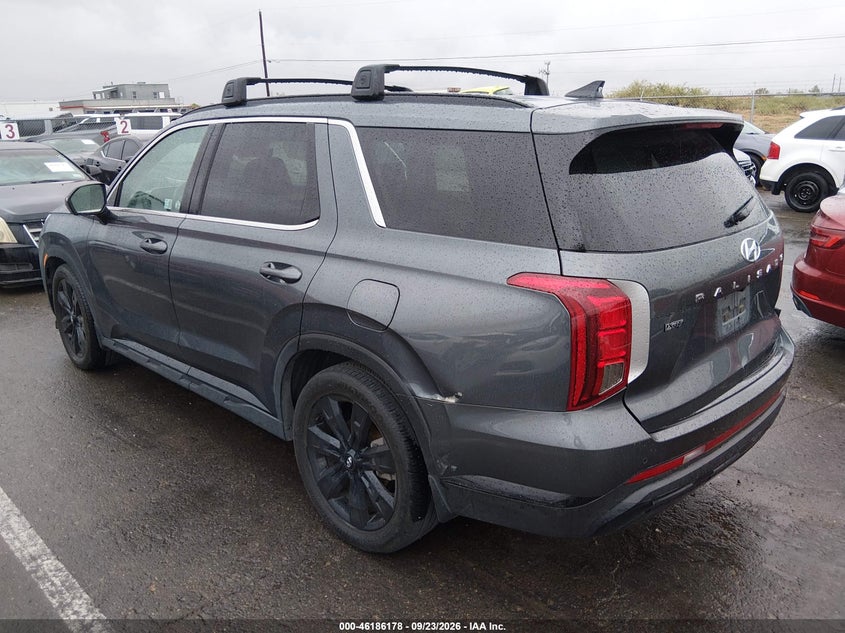 Vin: km8r34ge3ru680081, lot: 46686038, hyundai palisade xrt 20243