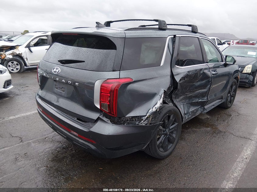 Vin: km8r34ge3ru680081, lot: 46686038, hyundai palisade xrt 20244