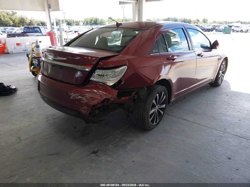 Vin: 1c3ccbbgxen186784, lot: 46686044, chrysler 200 touring 20144