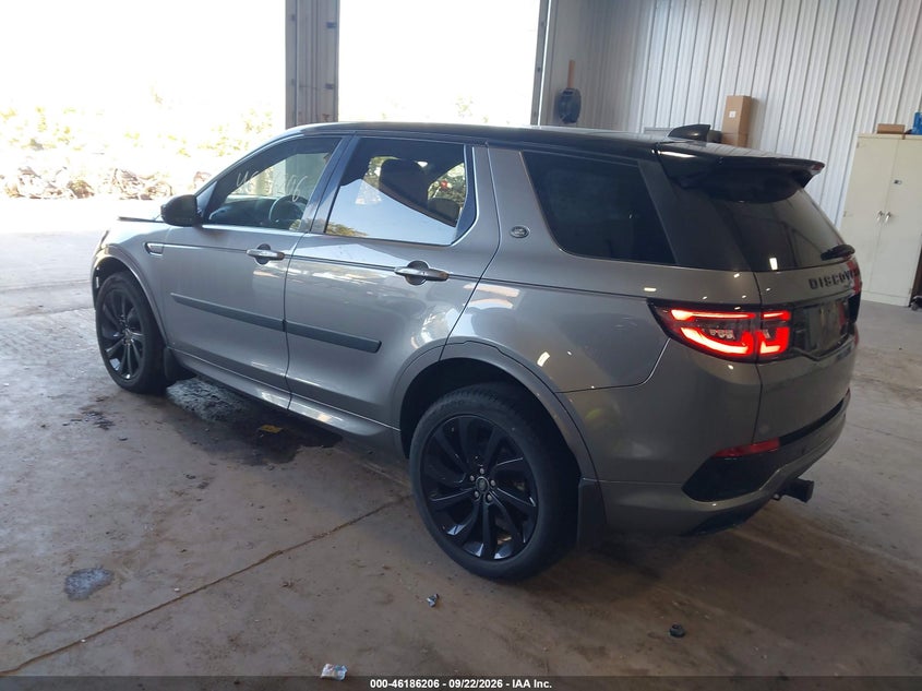 Vin: salct2fx2lh849680, lot: 46686066, land rover discovery sport r-dynamic s/r-dynamic se 20203