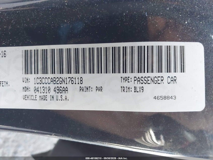 2016 CHRYSLER 200 LIMITED PLATINUM · Фото 9