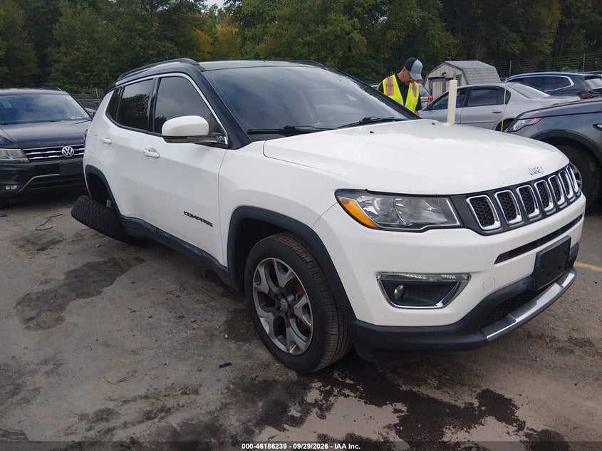 Vin: 3c4njdcbxht665736, lot: 46686099, jeep new compass limited 4x4 20171