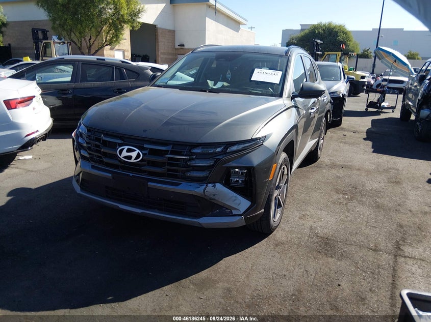 Vin: km8jbdd20su260441, lot: 46686105, hyundai tucson plug-in hybrid sel 20252
