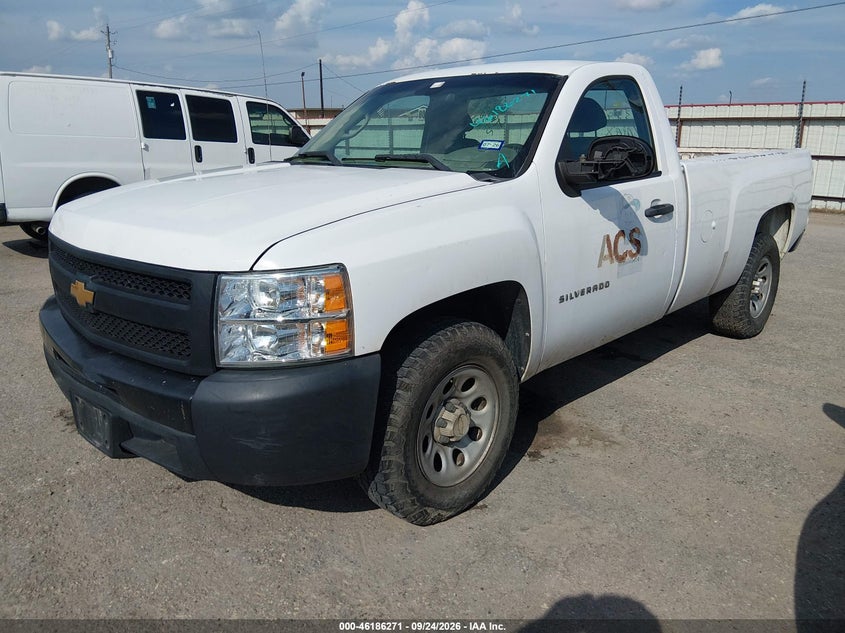Vin: 1gcncpeaxcz253897, lot: 46686131, chevrolet silverado 1500 work truck 20122