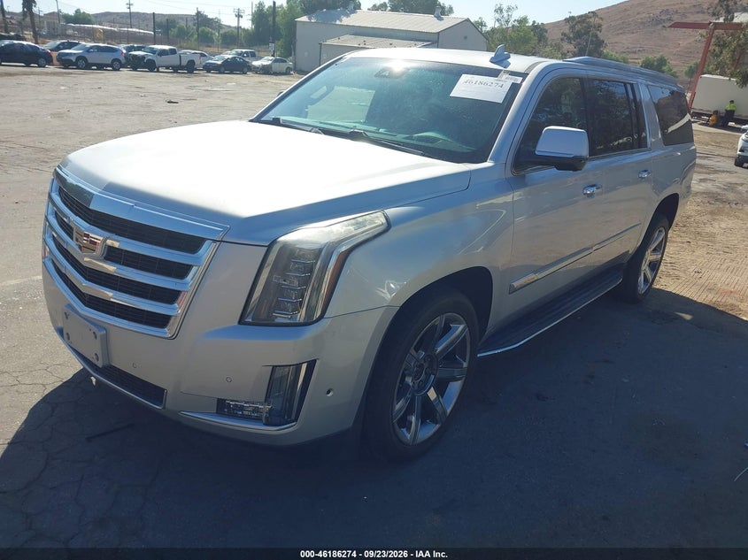 Vin: 1gys4hkj4hr234290, lot: 46686134, cadillac escalade esv luxury 20172