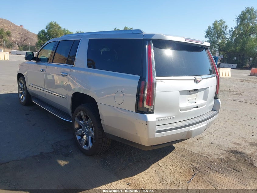 Vin: 1gys4hkj4hr234290, lot: 46686134, cadillac escalade esv luxury 20173